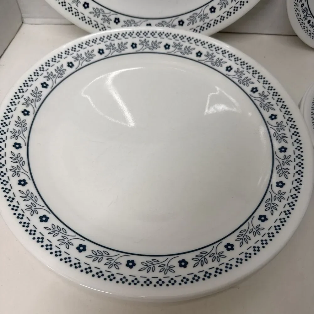 Corelle Dinner & Salad Dessert Plates Summer Impressions Blueberry Serving 3